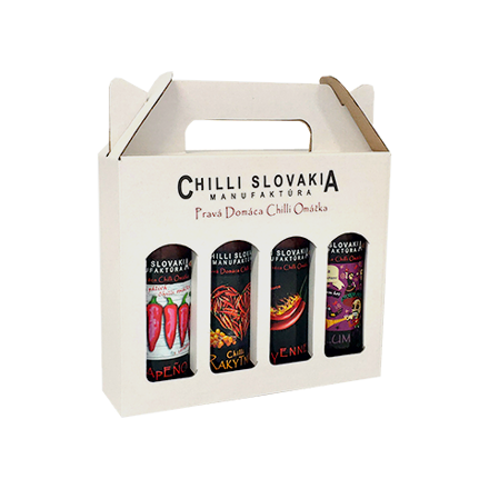 White Gift Box 4x100ml Sauce  White Gift Box 4x100ml Sauce