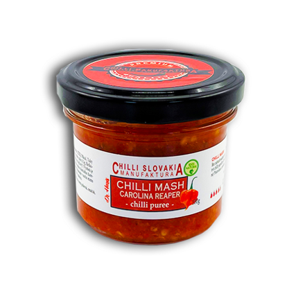 PUREE CHILLI MASH 100g Carolina Reaper   PUREE CHILLI MASH 100g Carolina Reaper