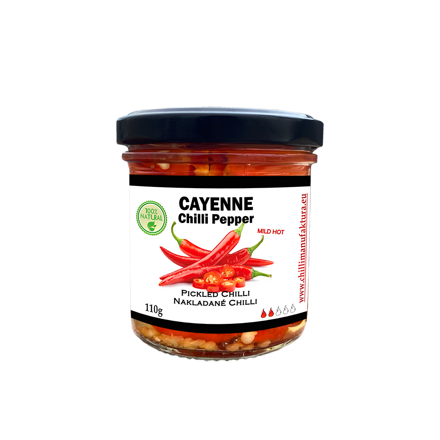 Pickled Cayenne, sliced 110g Pickled Cayenne, sliced 110g