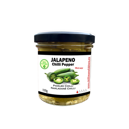 Pickled green Jalapeno, sliced 110g Pickled green Jalapeno, sliced 110g
