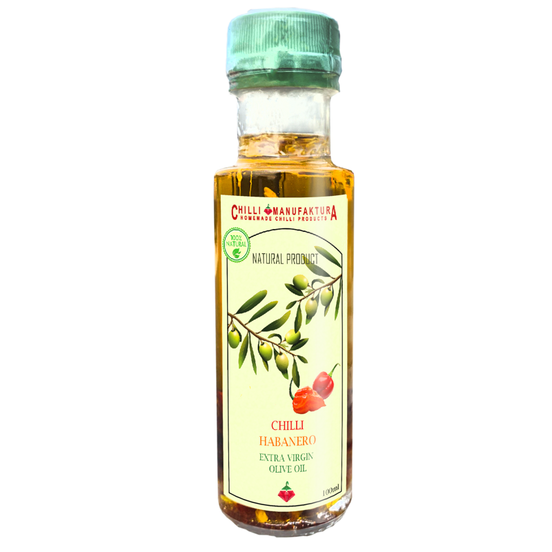 Extra Virgin Olive Chilli Oil | HABANERO | 100 ml Extra Virgin Olive Chilli Oil | HABANERO | 100 ml