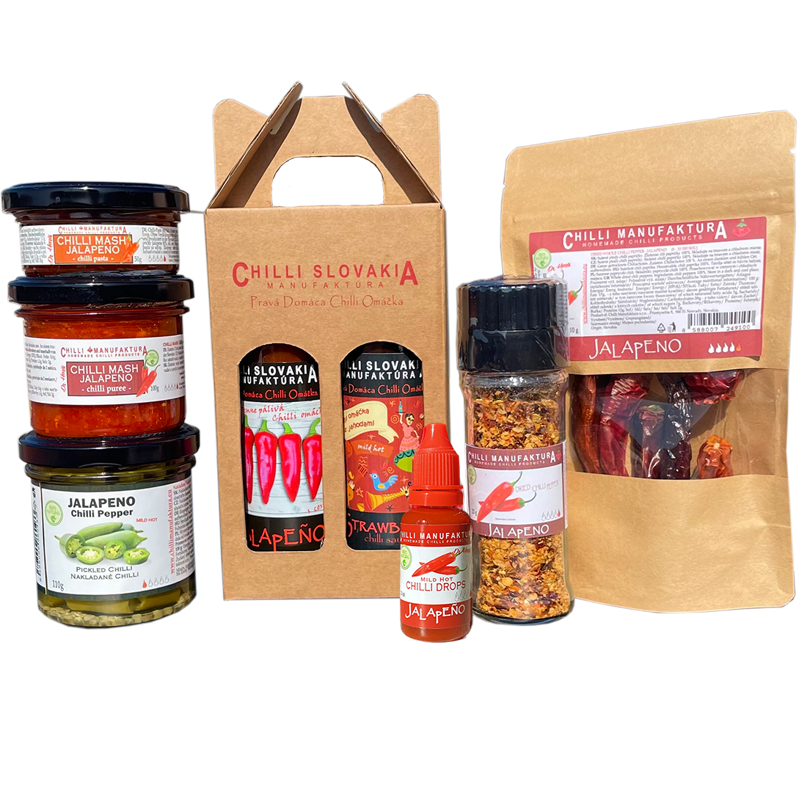 MILD HOT Duo 8-piece Chilli Set